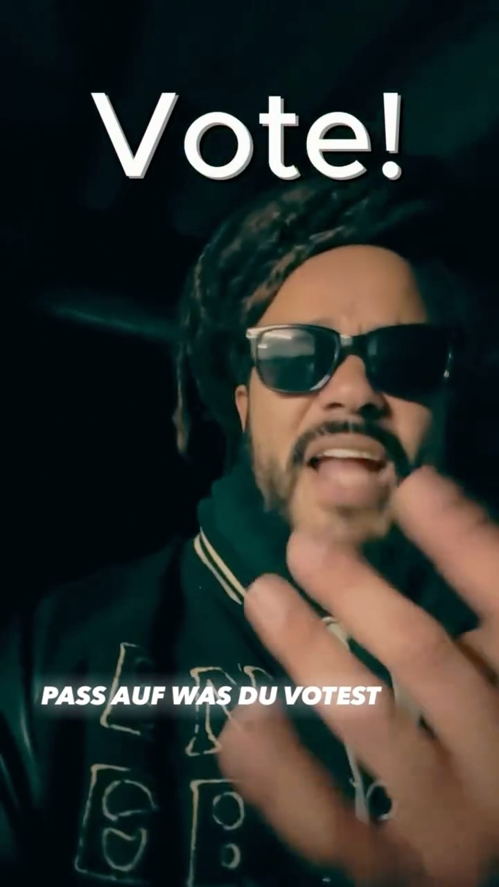 Listen to my Brother @robadub81 
#gehwählen #jedestimmezählt #demokratie #raggae #hamburgraggae #ifire #wahl2025 #fuckafd #fucknazis